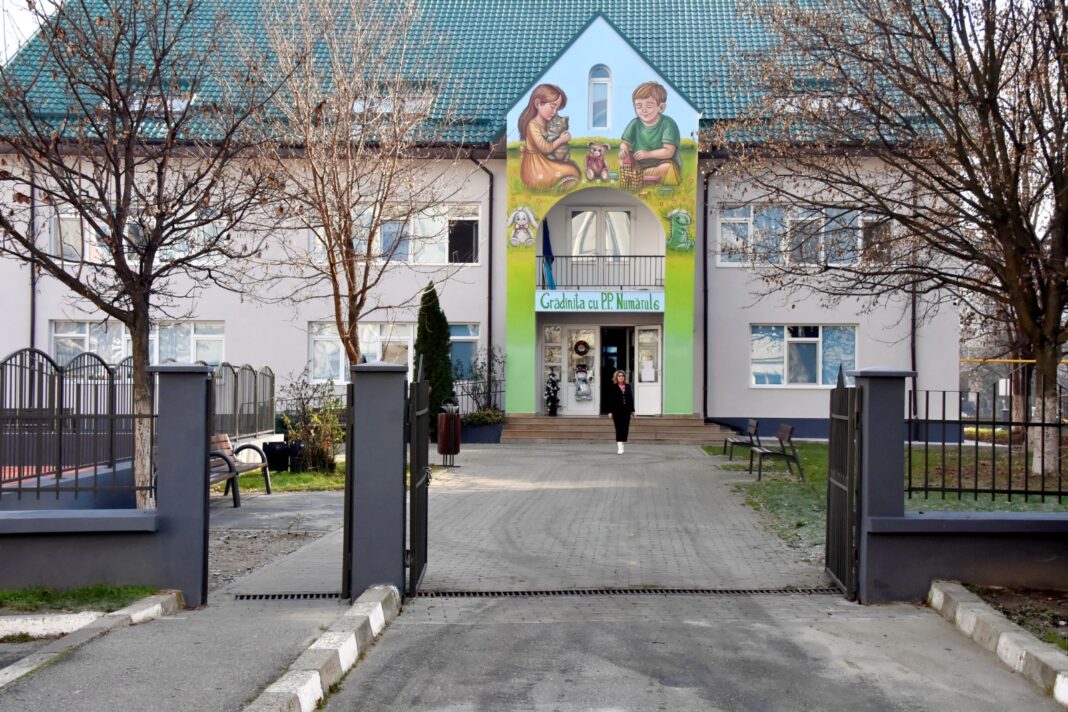 Grădinița nr. 6: fațade noi și spații de joacă reamenajate