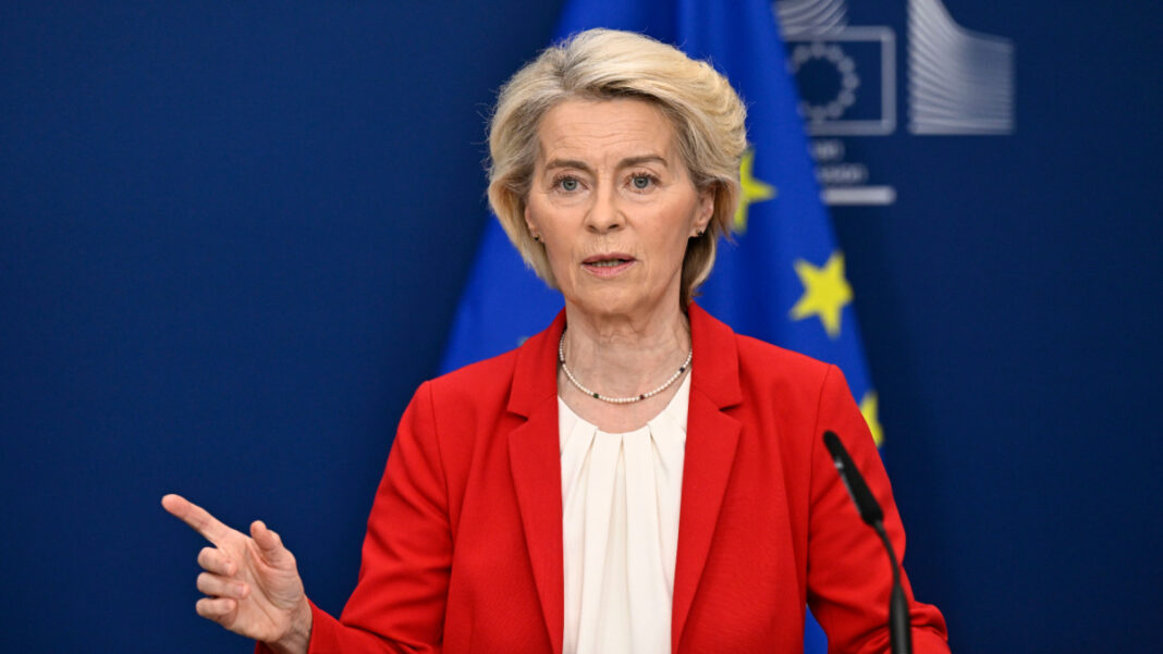 Președinta Comisiei Europene, Ursula von der Leyen