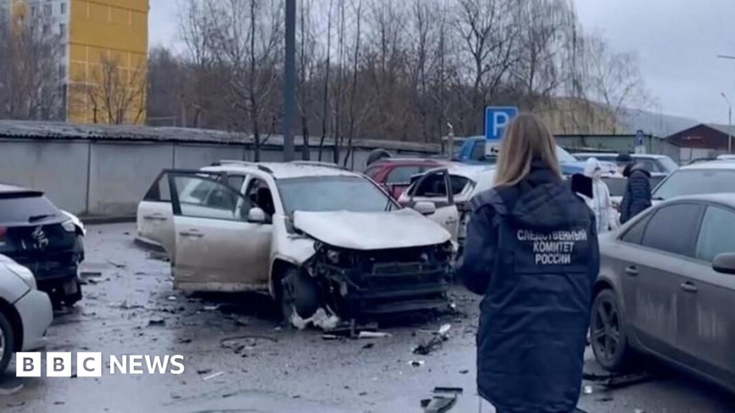 Explozia a avut loc luni dimineață în fața unui bloc de apartamente din sudul Moscovei