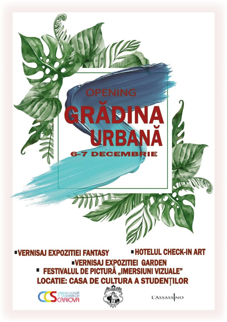 „Imersiuni Vizuale” – Festival de Pictură pentru Studenți, la Craiova