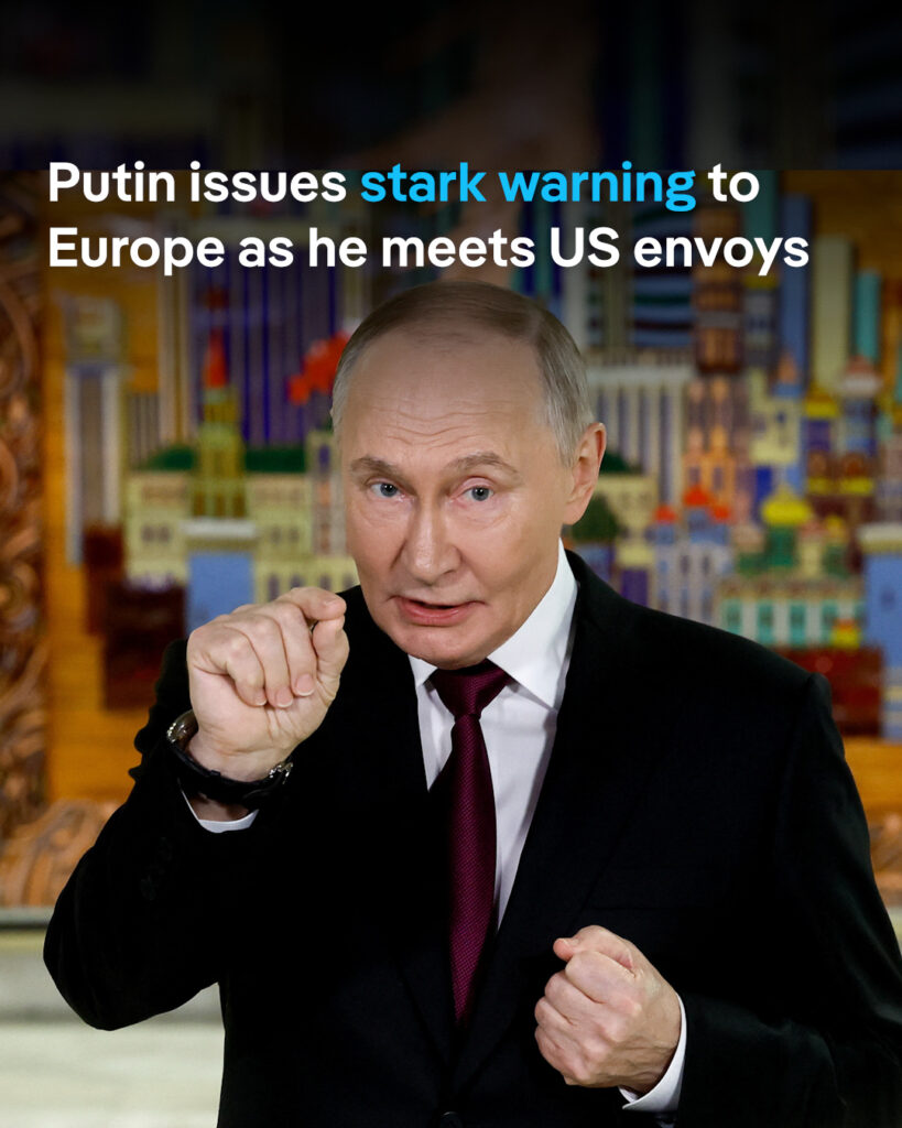 Putin avertizează Europa: „Suntem pregătiți de război chiar acum” în plin impas al discuțiilor de pace