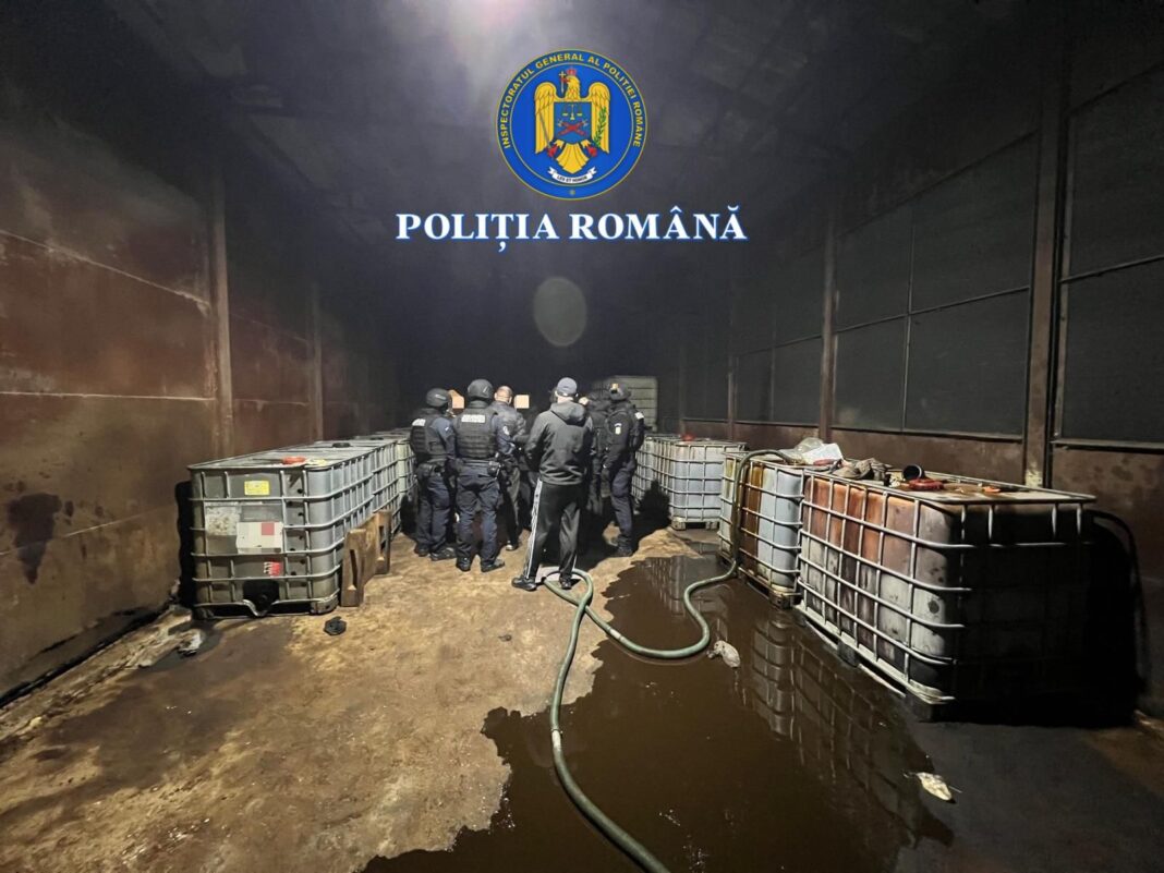 Trei bărbați au fost arestați după ce au sustras peste 70 de tone de produse petroliere