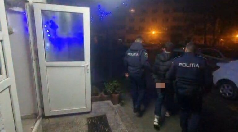 Polițiștii au intervenit prompt după sesizarea furtului și l-au prins pe tânăr