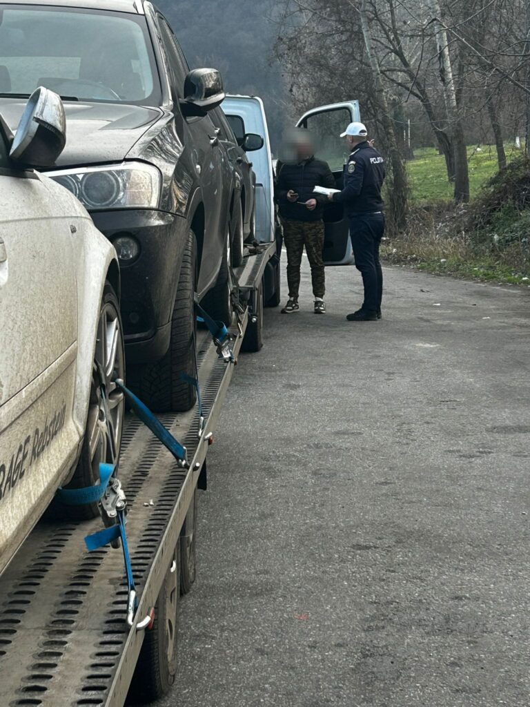 Transport de marfă sancționat în Orșova pentru nerespectarea prevederilor legale