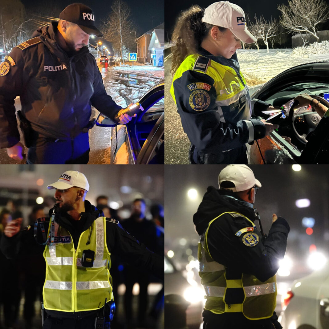 Peste 350 de sancțiuni contravenționale, aplicate de poliţiştii doljeni în minivacanţa de Crăciun