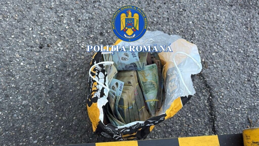 (VIDEO) Bărbat reținut după ce a jefuit o sală de jocuri din Slatina