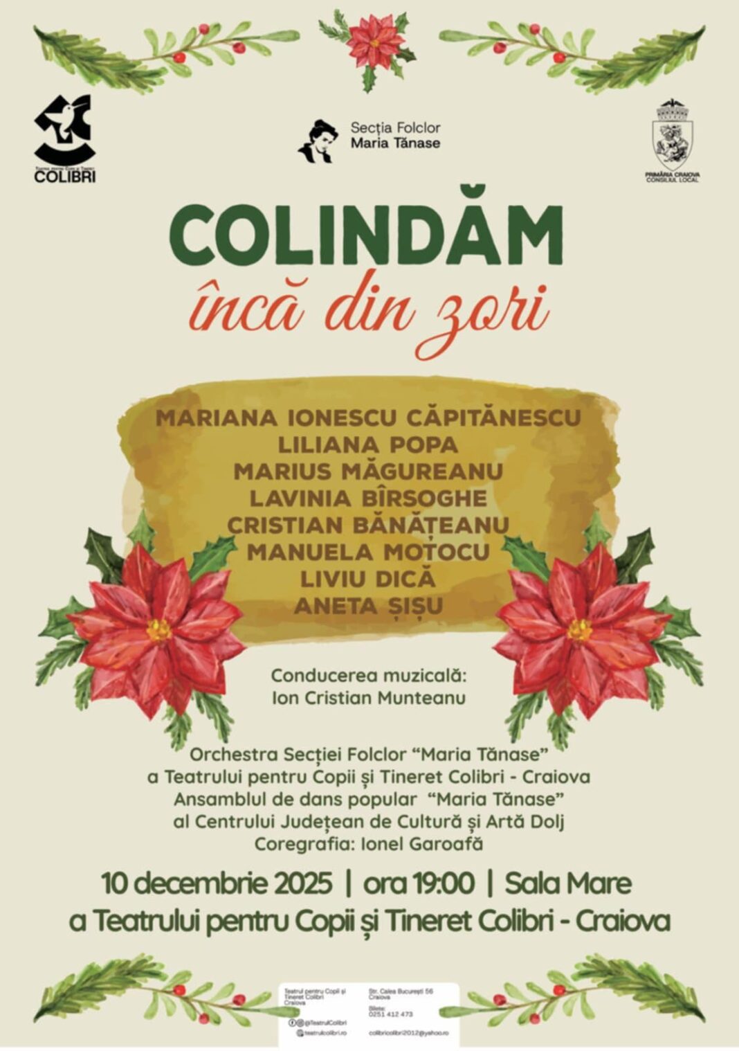 Colindăm încă din zori