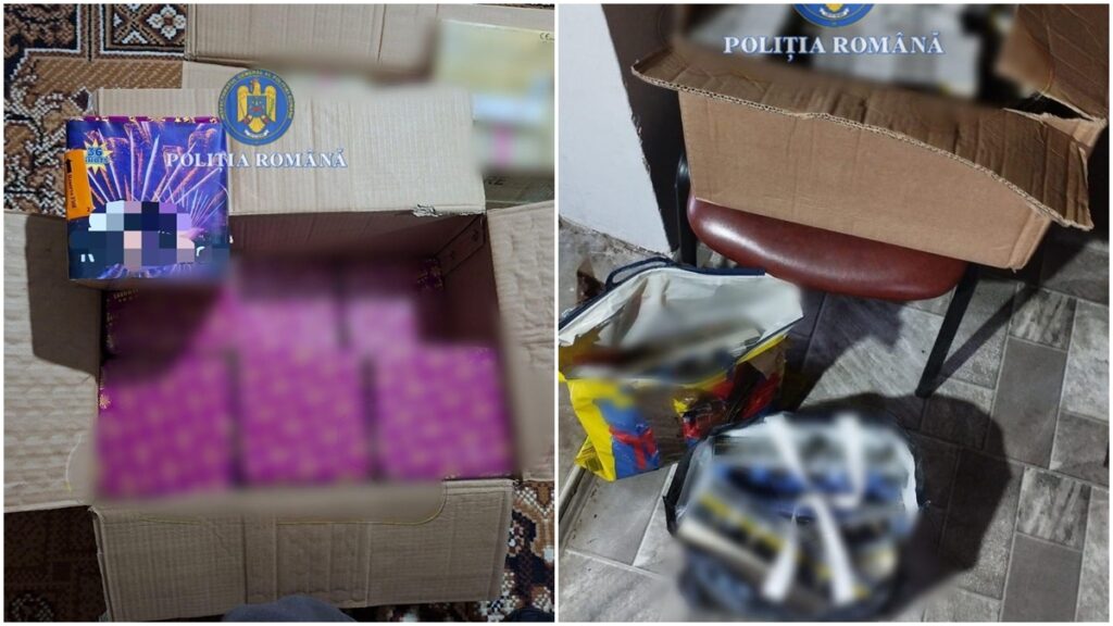150 kg de articole pirotehnice au fost indisponibilizate de către polițiștii doljeni