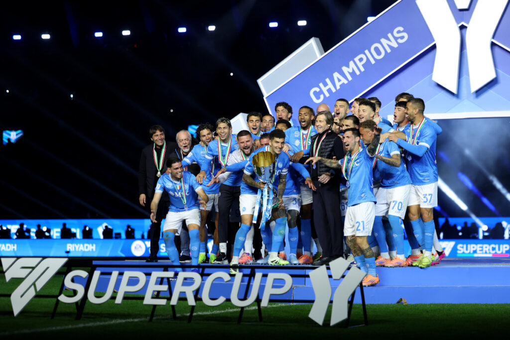 Napoli este noua supercampioană a Italiei