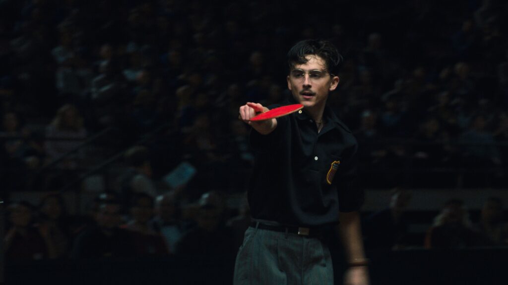 Timothée Chalamet în „Marty Supreme”