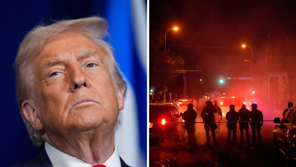 (VIDEO) Trump amenință cu invocarea Legii Insurecției pentru a trimite trupe în Minnesota