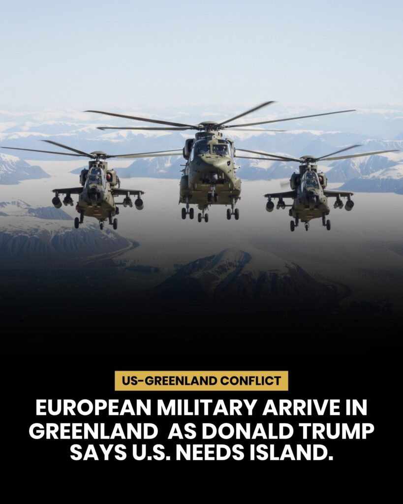 (VIDEO) Personal militar european sosește în Groenlanda, în timp ce Trump susține că SUA „are nevoie” de insulă