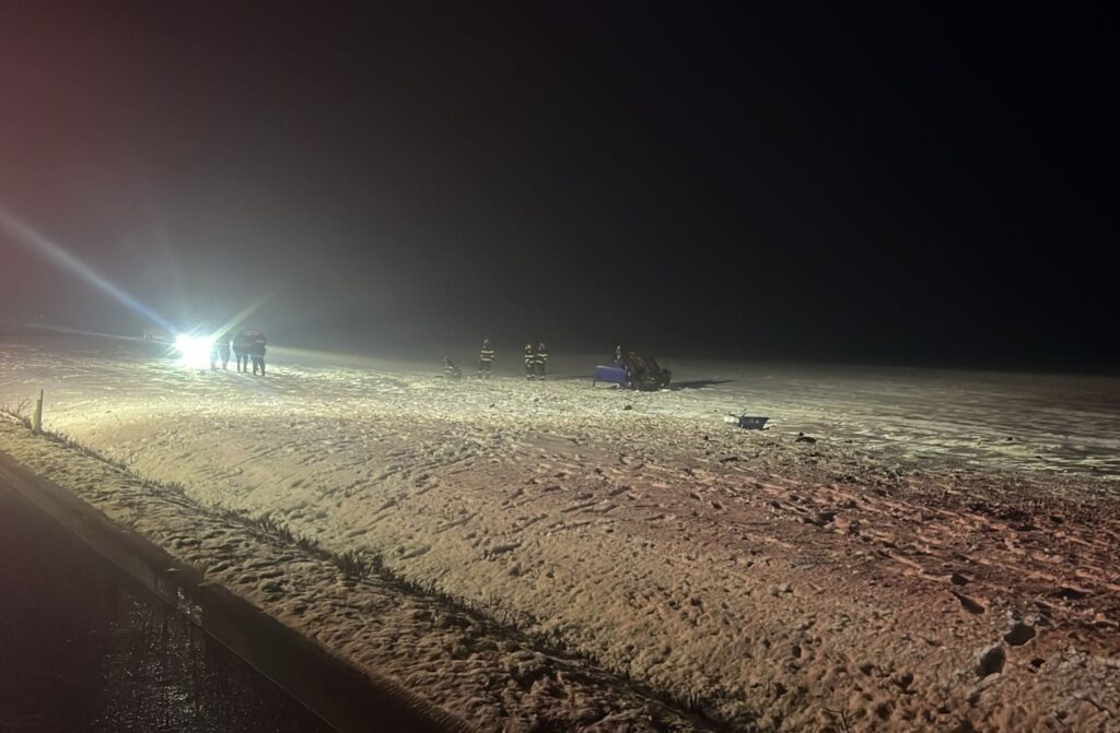 (VIDEO) Tragedie în Dolj: doi morți după un accident rutier pe DJ 561 A