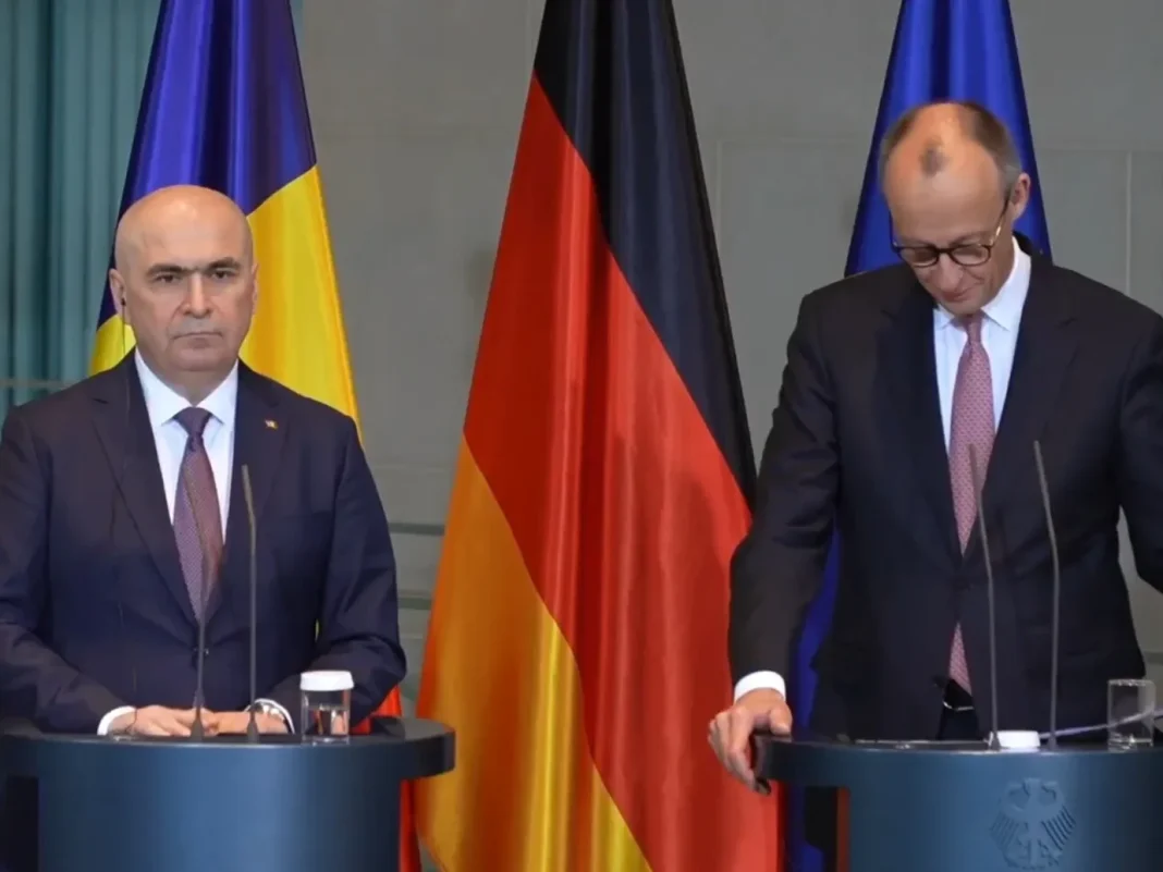 Bolojan, conferință alături de Mertz: „Este o necesitate asumarea unui rol mai mare al țărilor europene în bugetele de apărare”