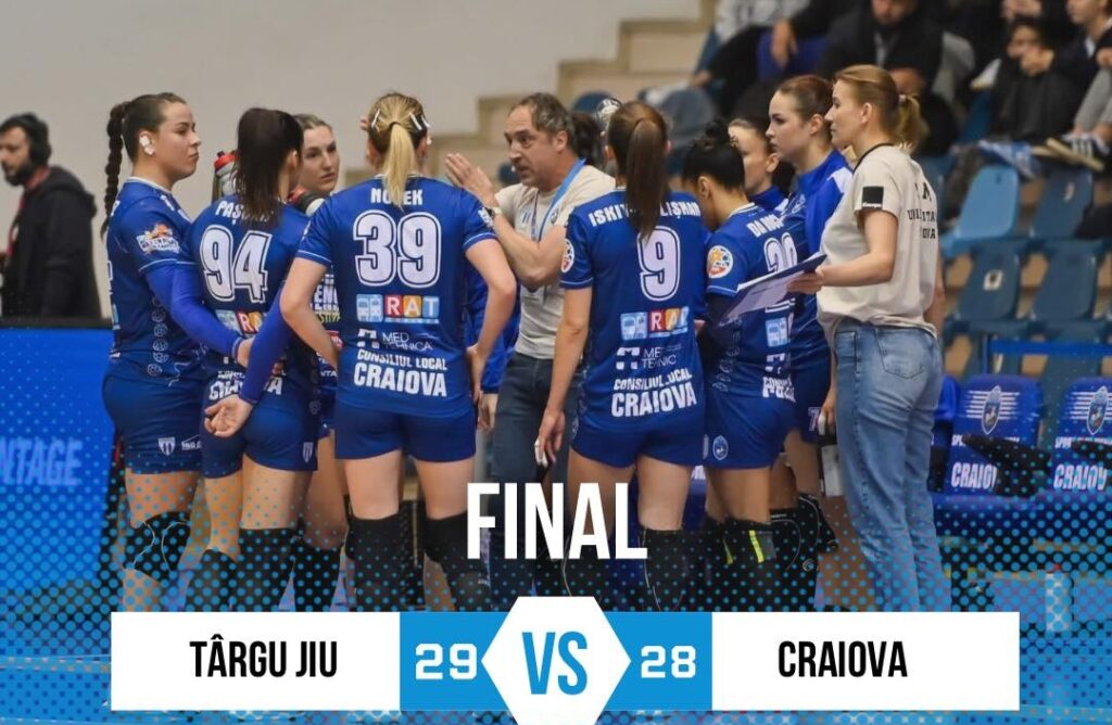 Handbal (f) / SCMU Craiova a „dat cu bâta-n baltă“ la Tg Jiu