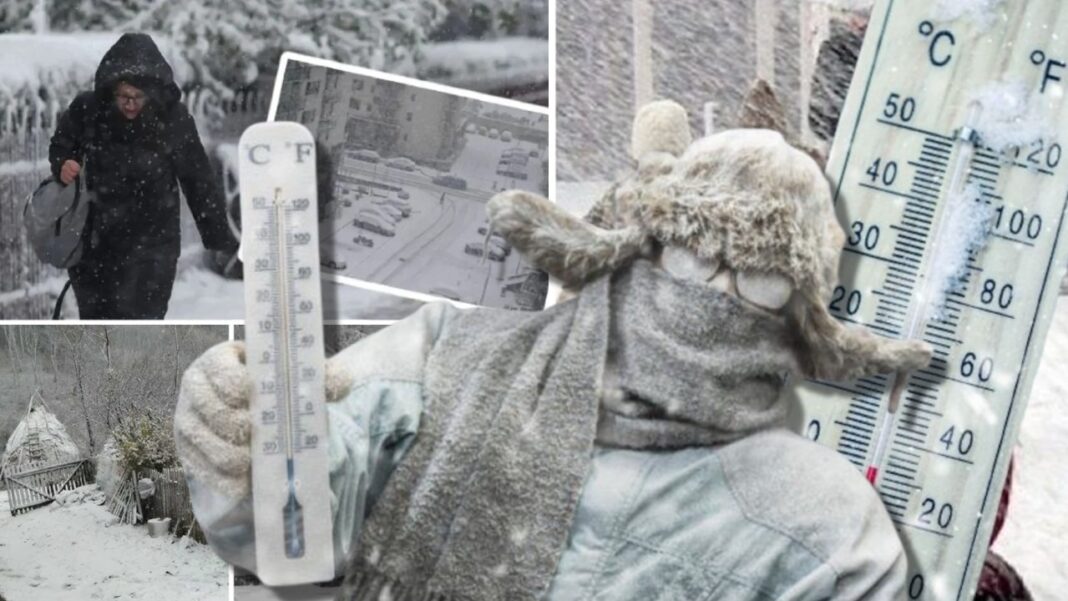 Meteorologii au emis trei coduri galbene de ger valabile până pe 17 ianuarie, afectând majoritatea regiunilor țării