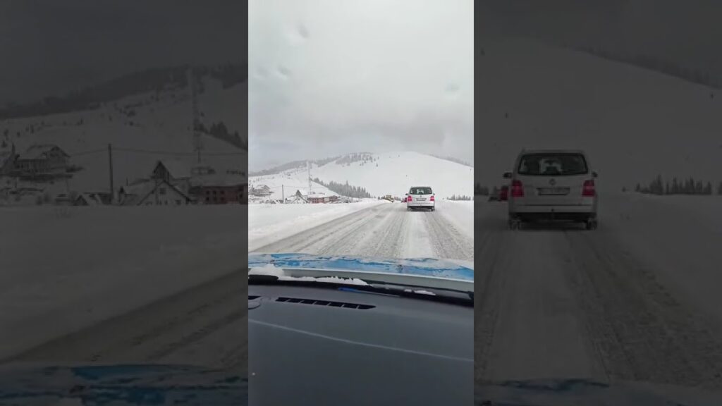 (VIDEO) Circulația pe DN 67C Novaci – Rânca se desfășoară în condiții normale