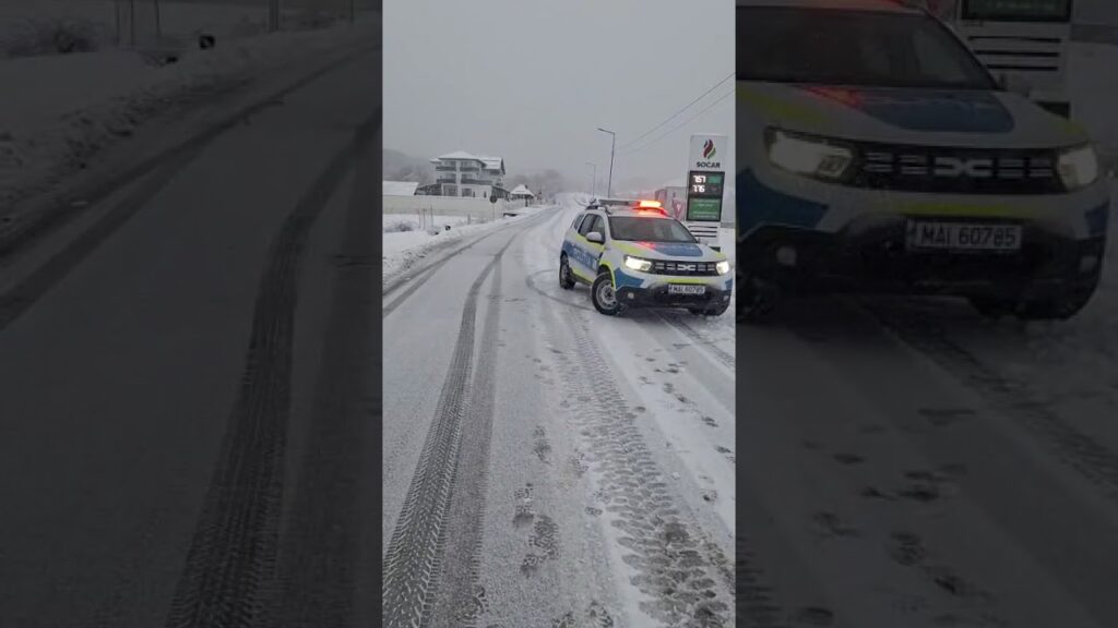 (VIDEO) Restricții de circulație pe DN 67C Novaci–Rânca: acces permis doar autovehiculelor 4×4 sau cu lanțuri