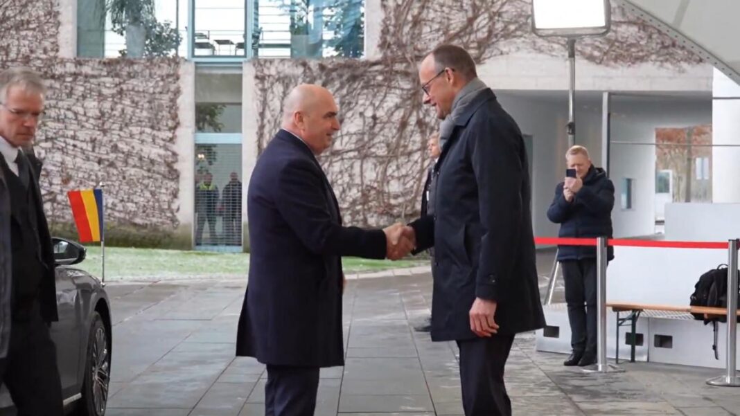 Premierul Ilie Bolojan, primit de cancelarul german Friedrich Merz