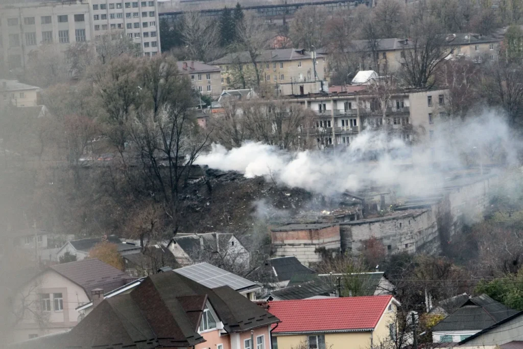 Rușii au atacat Ucraina cu racheta balistică hipersonică Oreşnik