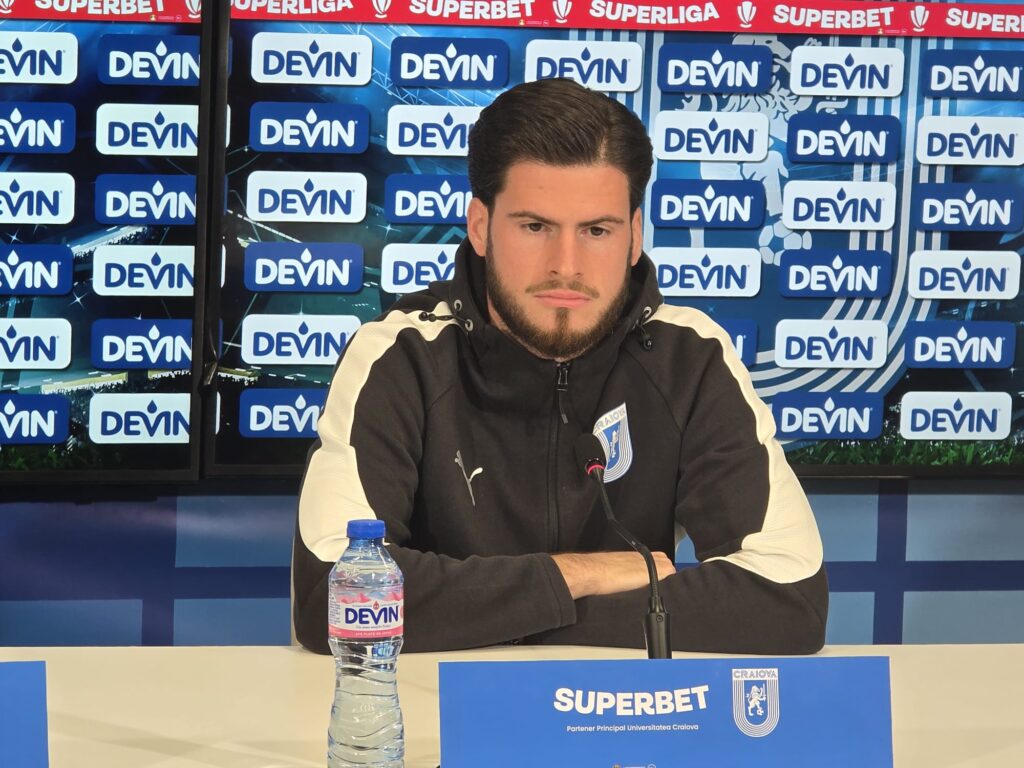 Farul – U Craiova / Tudor Băluță: „Singurul meu gând e să merg să câștig meciul!“