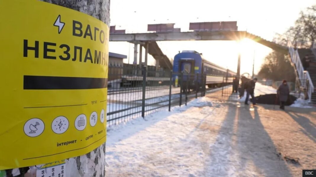 „Trenurile Invincibilității”, refugii improvizate într-un oraș aflat sub asediu energetic