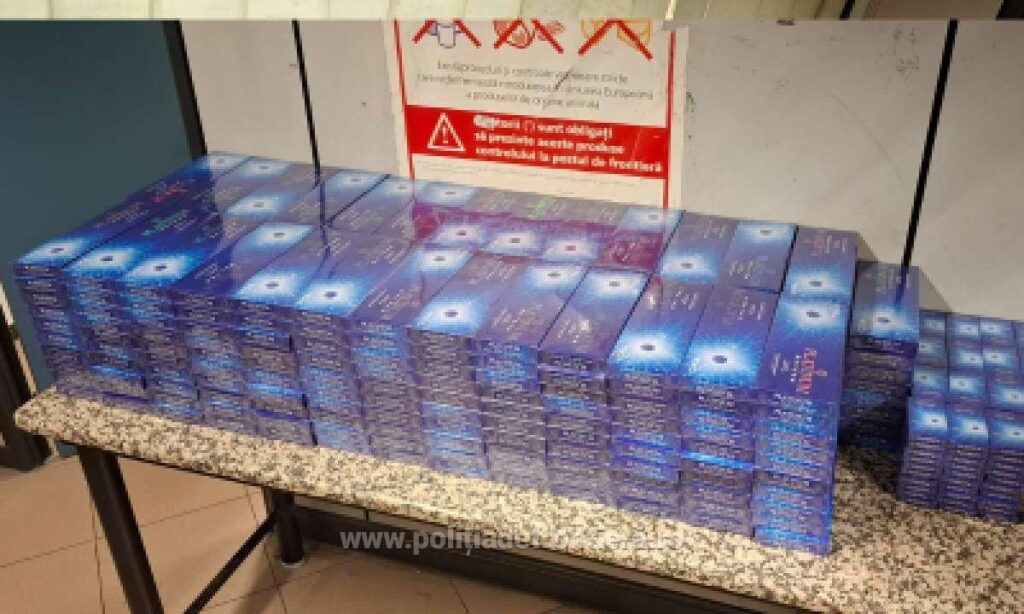 Captură record la Aeroportul Henri Coandă: peste 175.000 de țigarete confiscate