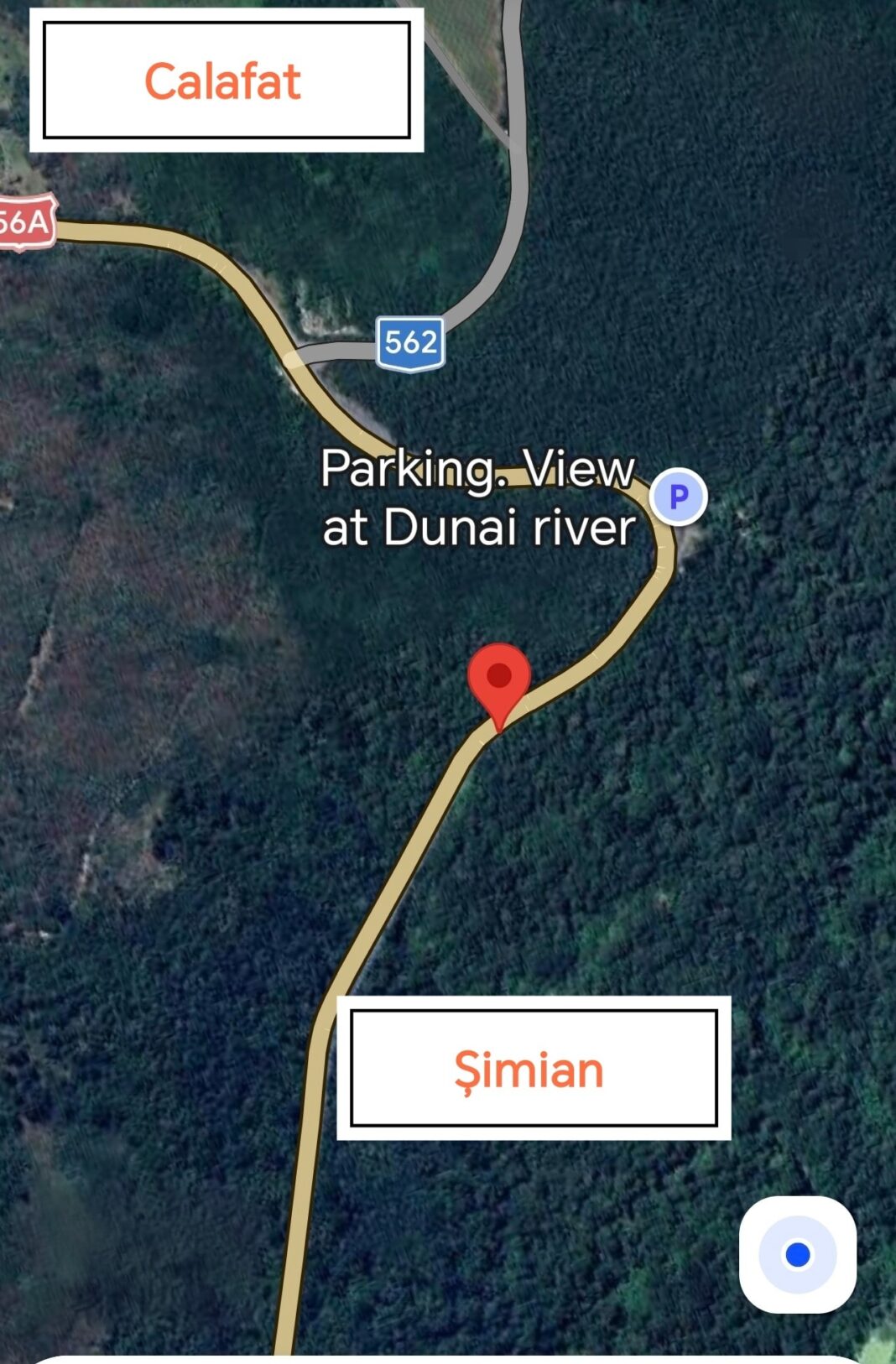 Circulația dirijată de semafoare pe DN 56A, sensul Șimian – Calafat