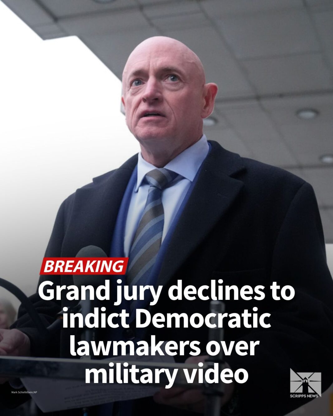 Un mare juriu din Washington a refuzat să-i pună sub acuzare pe parlamentarii democrați pentru un videoclip în care aceștia îndemnau membrii armatei americane să respingă ordinele ilegale și să respecte protocoalele militare stabilite