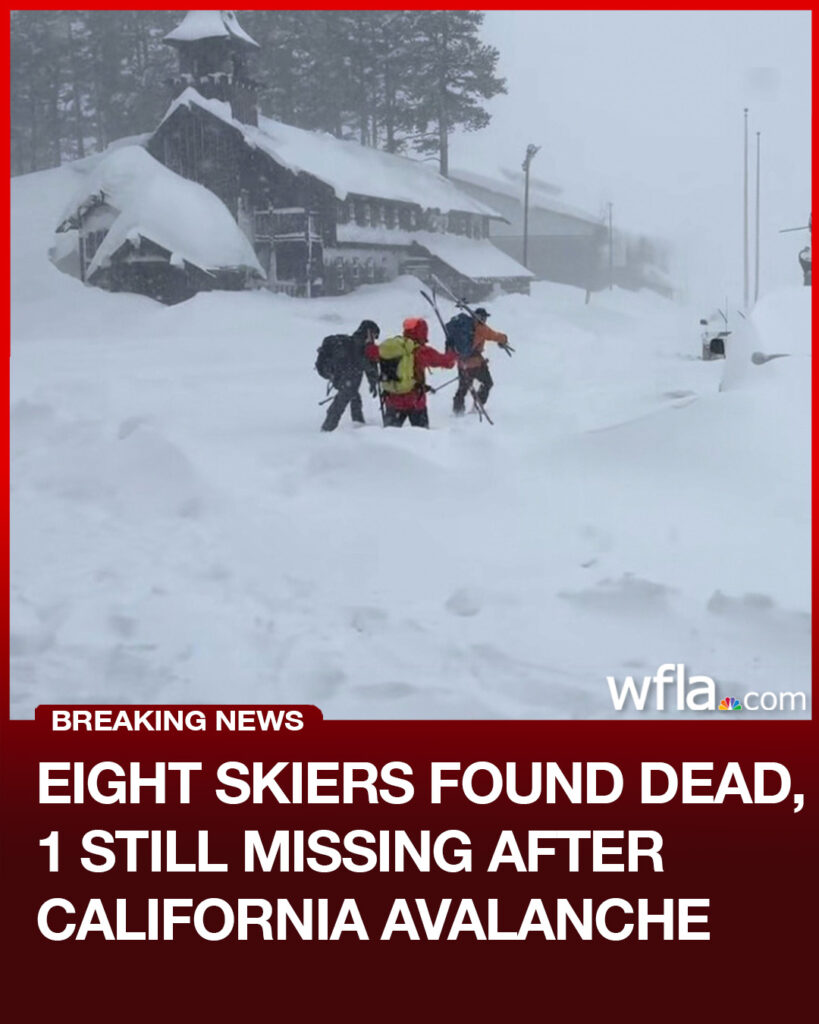 (VIDEO) Tragedie în California: Opt schiori găsiți morți după o avalanșă devastatoare