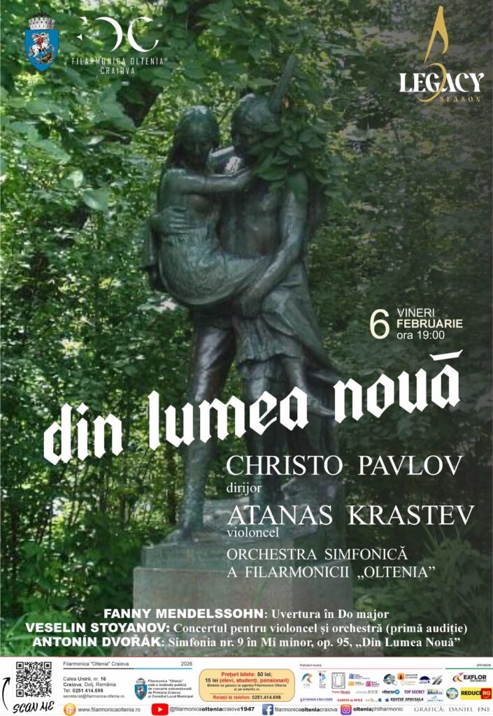 „Din Lumea Nouă” – o seară de nostalgie la Filarmonica Oltenia