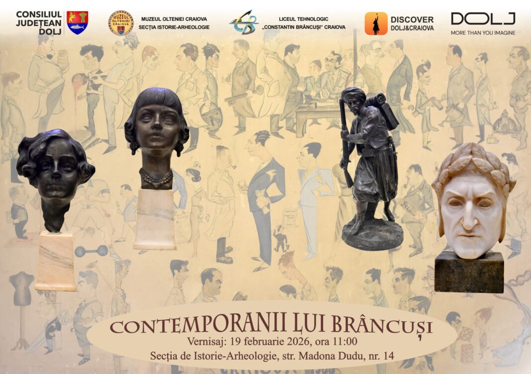 Sculptori ai aceleiași epoci, reuniți într-o expoziție temporară