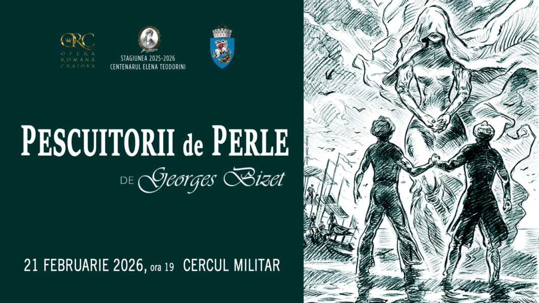 O nouă reprezentație a celebrei opere „Pescuitorii de perle”, pe scena Cercul Militar Craiova.