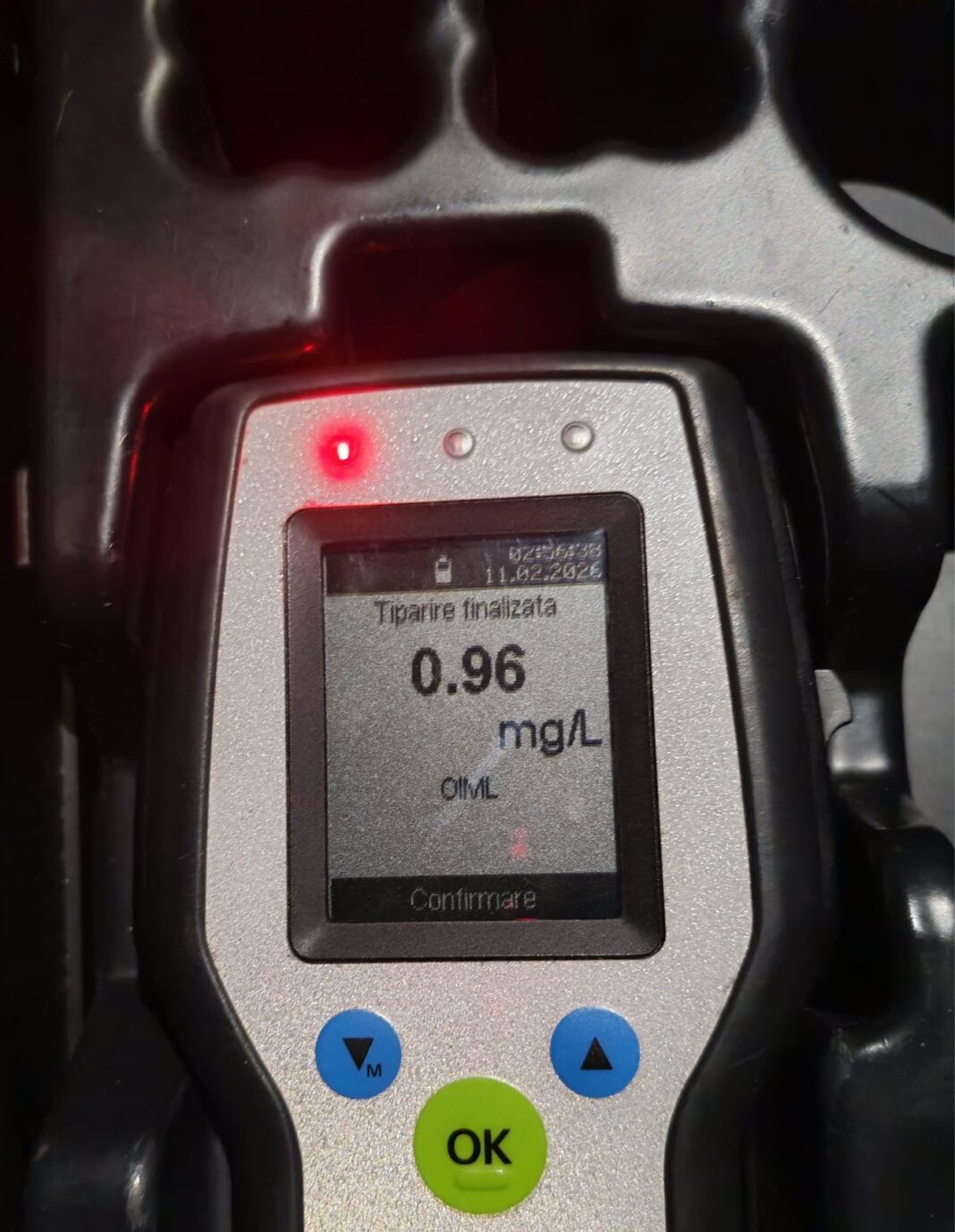 Bărbat depistat băut la volan în Râmnicu Vâlcea