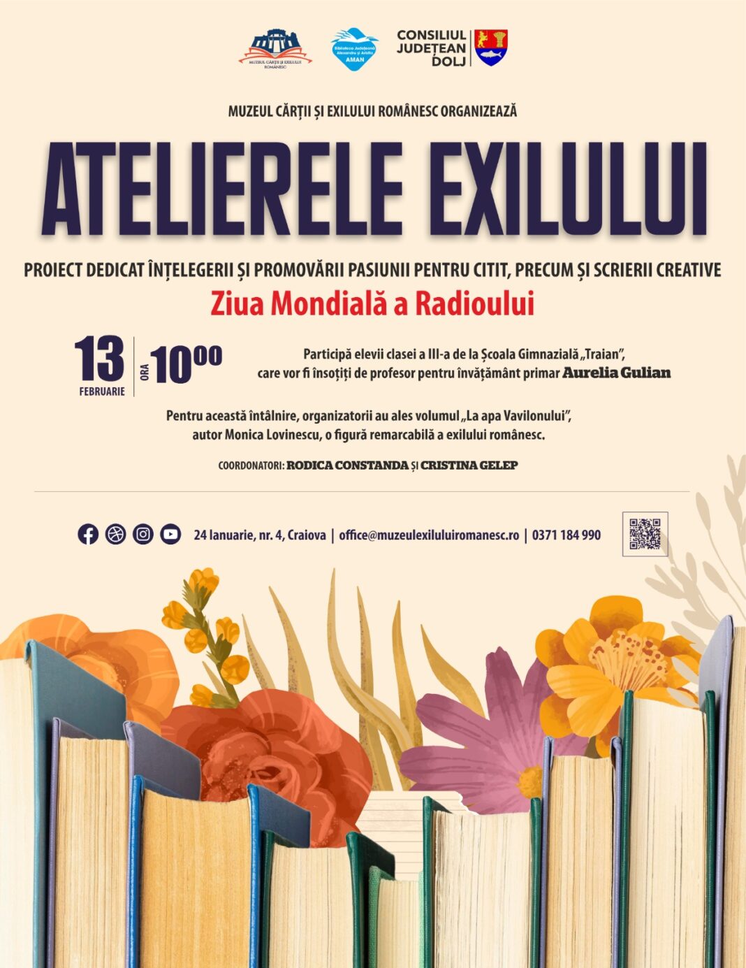 Atelier interactiv pentru elevii clasei a III-a de la Școala „Traian”