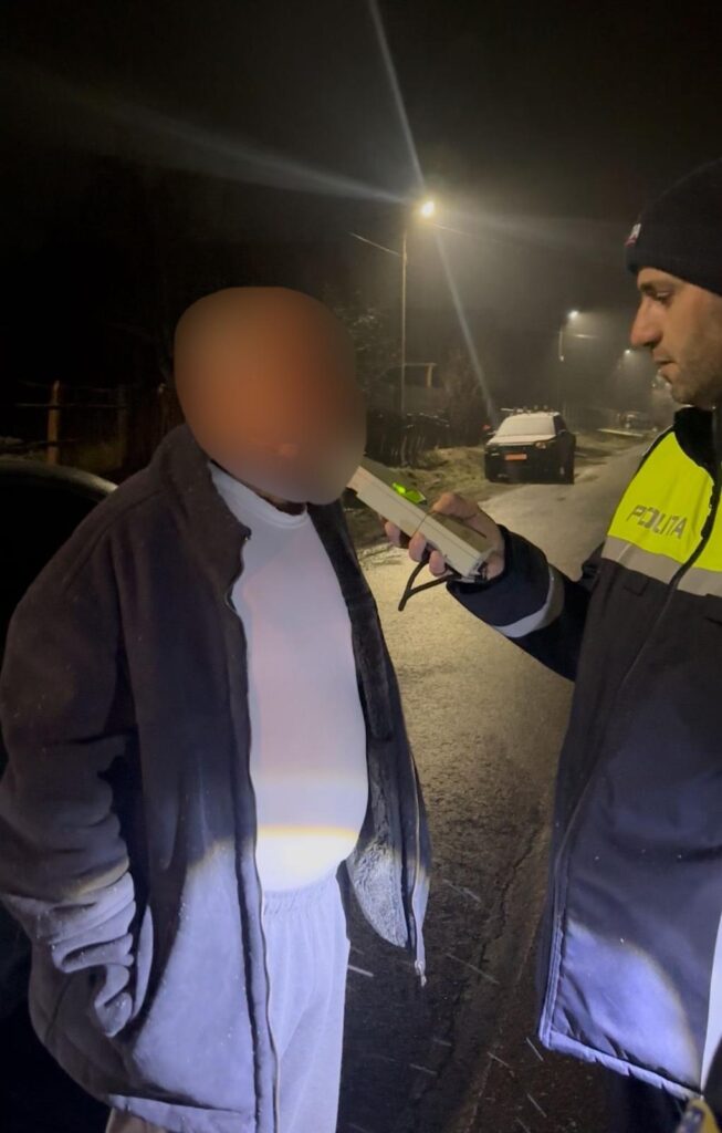 Bărbat reținut în Dolj după ce a condus fără permis și băut