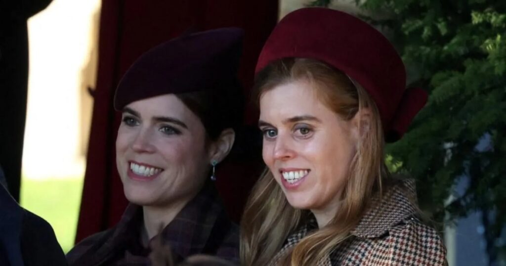 Prințesele Eugenie și Beatrice participă la slujba de Crăciun a Familiei Regale la Sandringham