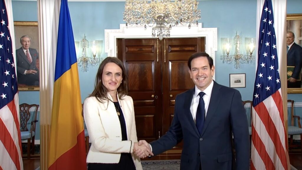 Ministrul de Externe, Oana Ţoiu, vizită în SUA la invitaţia lui Marco Rubio