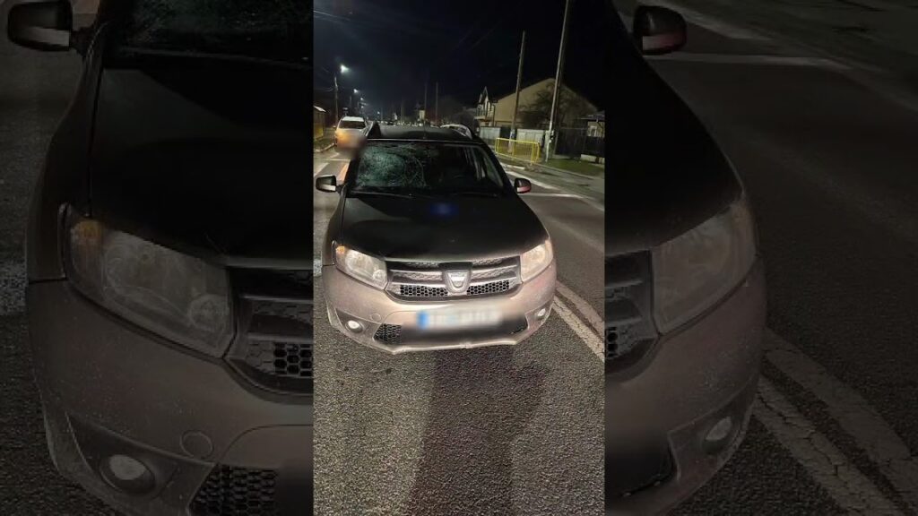 (VIDEO) Bărbat accidentat pe trecerea de pietoni, în localitatea Podari