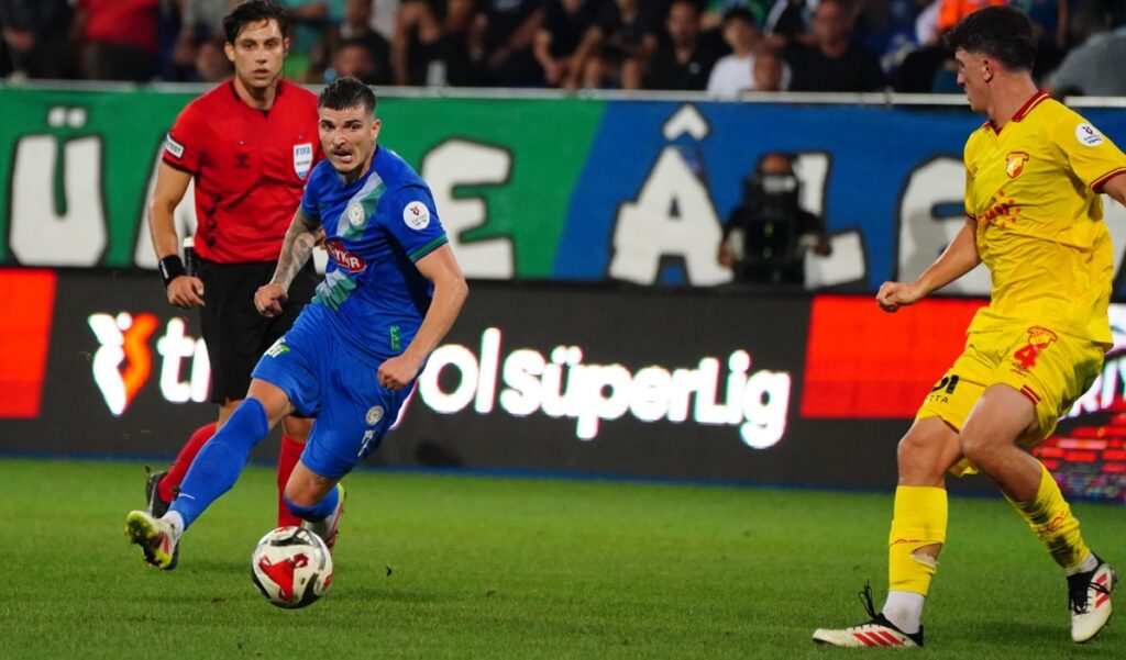Valentin Mihăilă a marcat din nou pentru Rizespor!