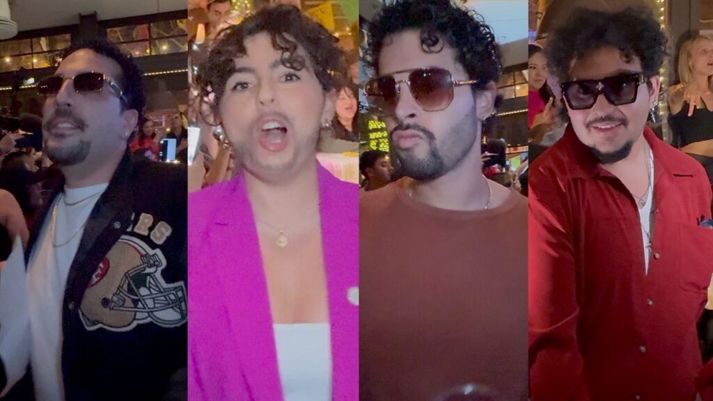 (VIDEO) Sosiile lui Bad Bunny au invadat San Francisco înainte de Super Bowl