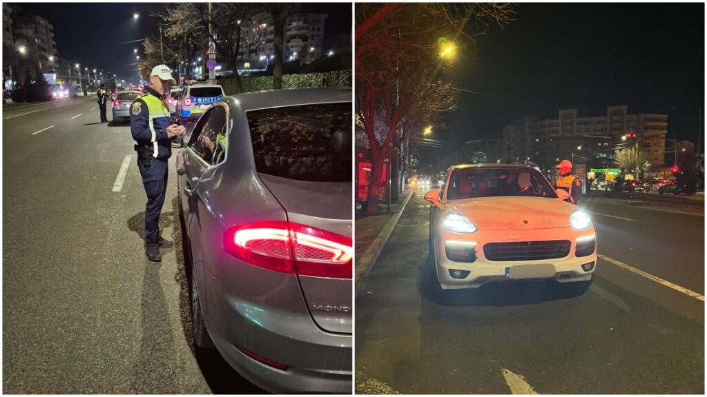 S-a urcat băut la volan, dar a fost depistat rapid de polițiștii doljeni