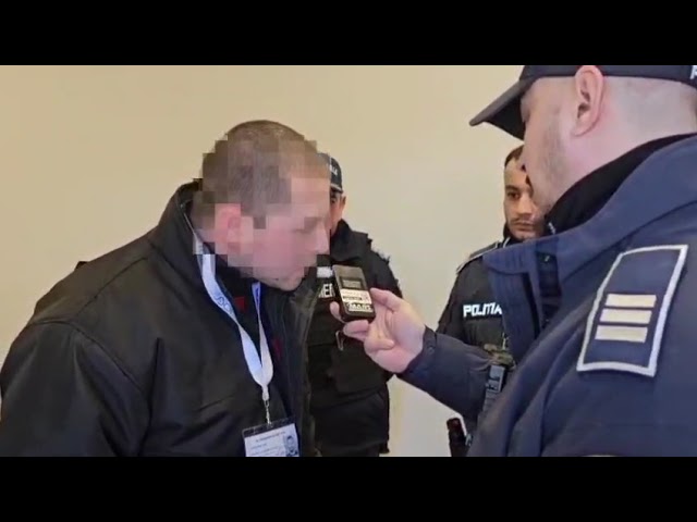 (VIDEO) Acțiune a polițiștilor de la Transporturi în zona Aeroportului Internațional Craiova