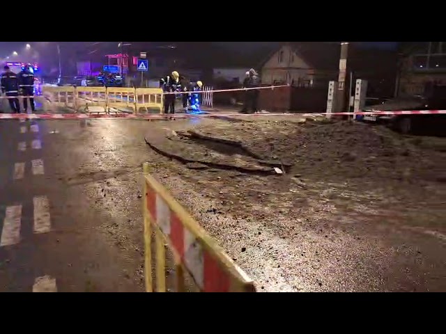 Avarie la o conductă de gaze din Craiova! Circulația pe bulevardul Nicolae Romanescu, deviată