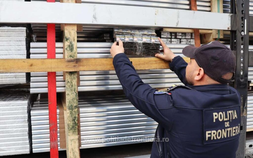 (VIDEO) Peste 31.000 de țigarete de contrabandă, descoperite la Calafat