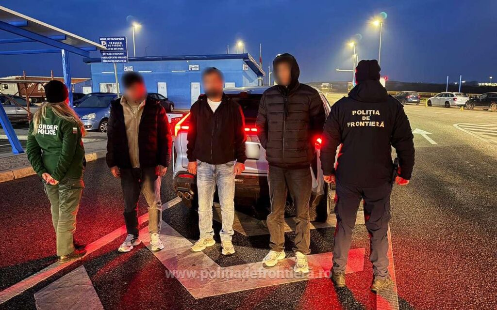 (VIDEO) Migranți fără documente, depistați la Calafat în cadrul unei acțiuni BLITZ