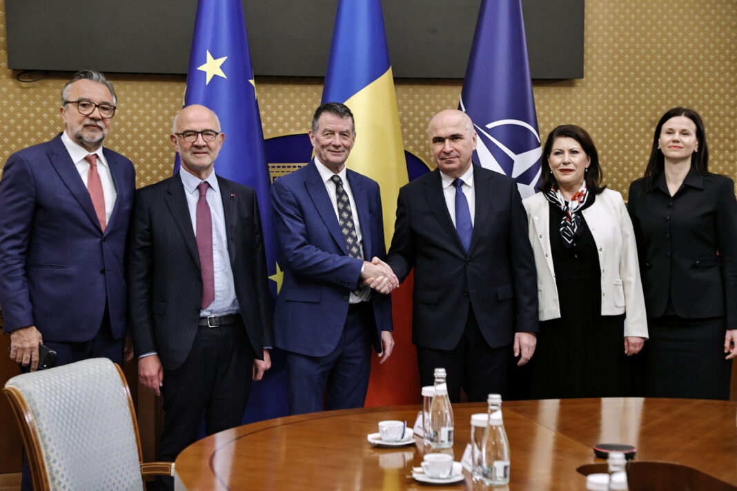 Întrevederea premierului Ilie Bolojan cu reprezentanți ai Curții de Conturi Europene, ai Curții de Conturi a Republicii Moldova și ai Curții de Conturi a României