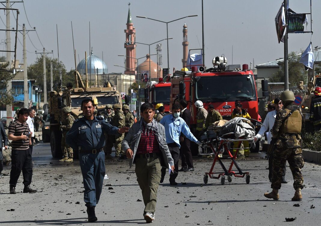 Un atac aerian asupra unui spital de reabilitare pentru dependență de droguri din Kabul