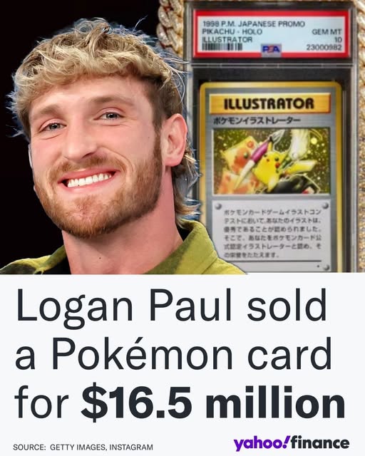 Logan Paul a vândut o carte Pokémon pentru peste 16 milioane de dolari