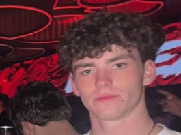 Jimmy Gracey, 20 de ani, fusese văzut ultima dată într-un club de pe plajă